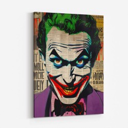 The Joker Grunge Pop Wall Art