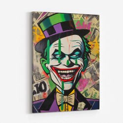 The Joker Grunge Pop 1 Wall Art