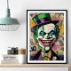 The Joker Grunge Pop 1 Wall Art The Joker Grunge Pop 1 Wall Art