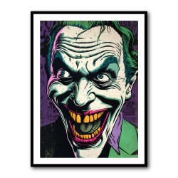 The Joker Grunge Pop 2 Wall Art
