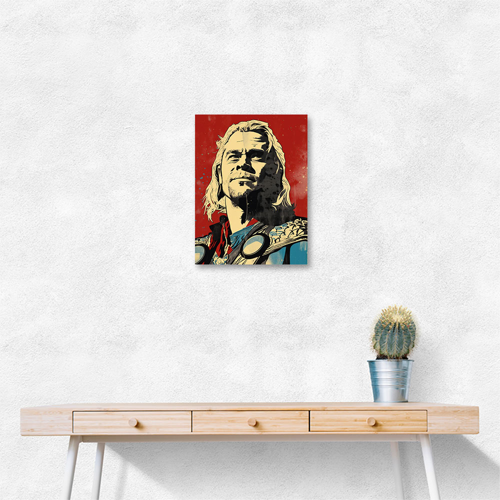 Thor Grunge Pop Wall Art