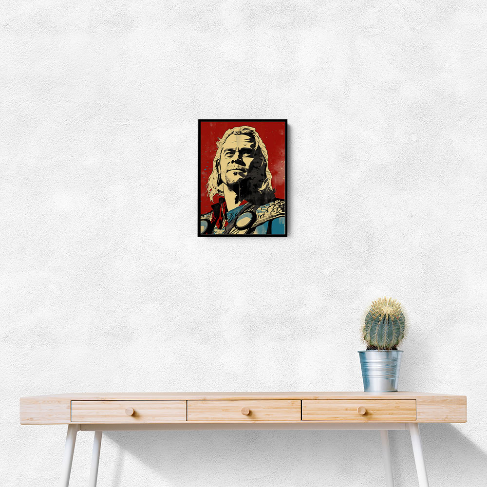 Thor Grunge Pop Wall Art