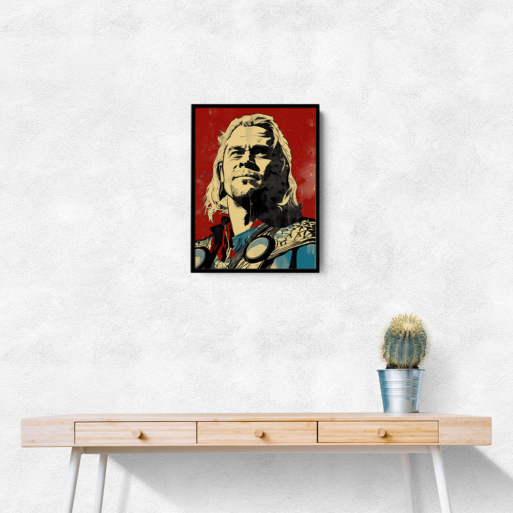 Thor Grunge Pop Wall Art