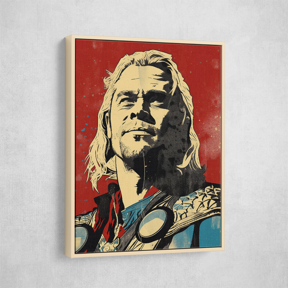 Thor Grunge Pop Wall Art