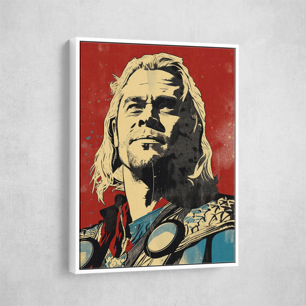 Thor Grunge Pop Wall Art