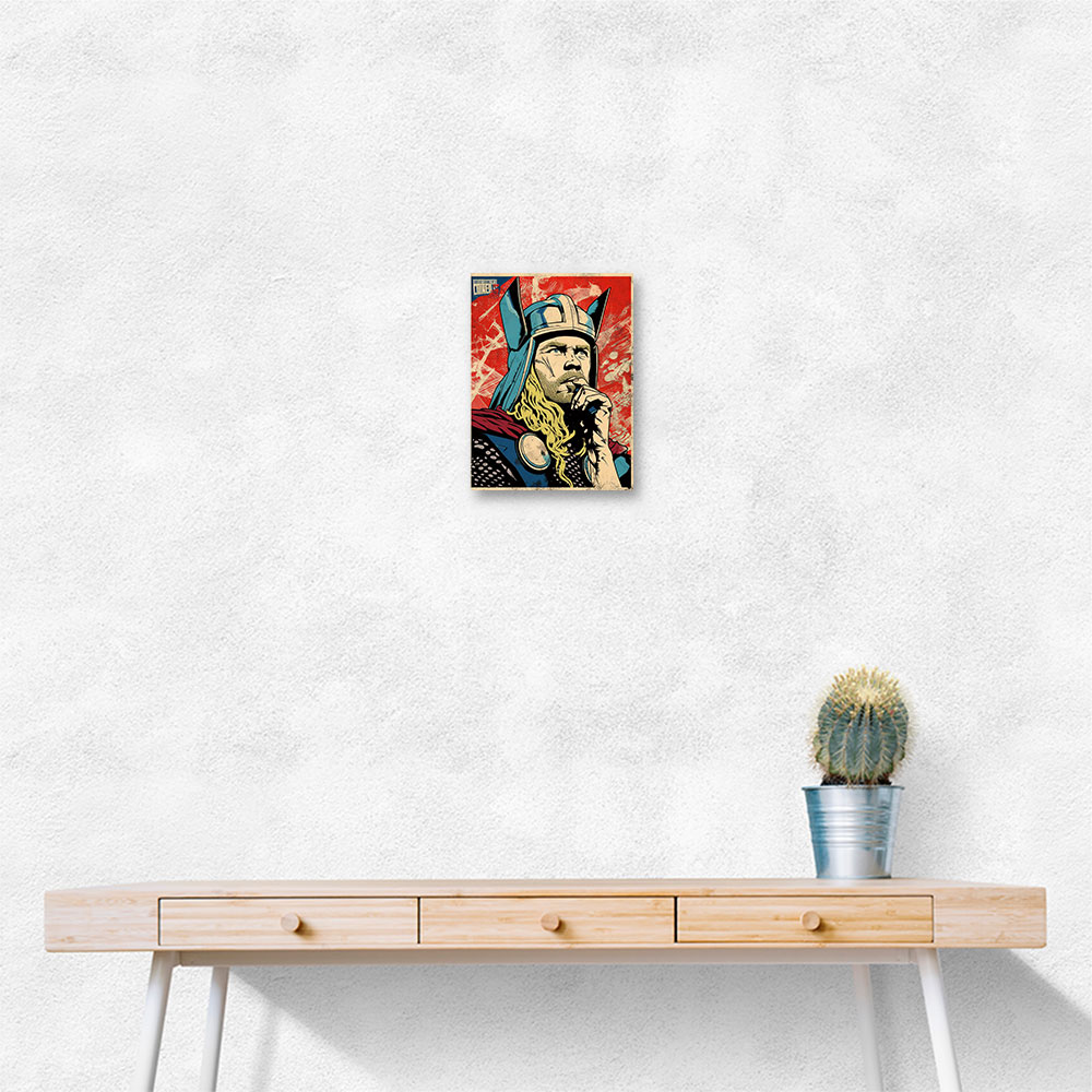 Thor Grunge Pop 1 Wall Art