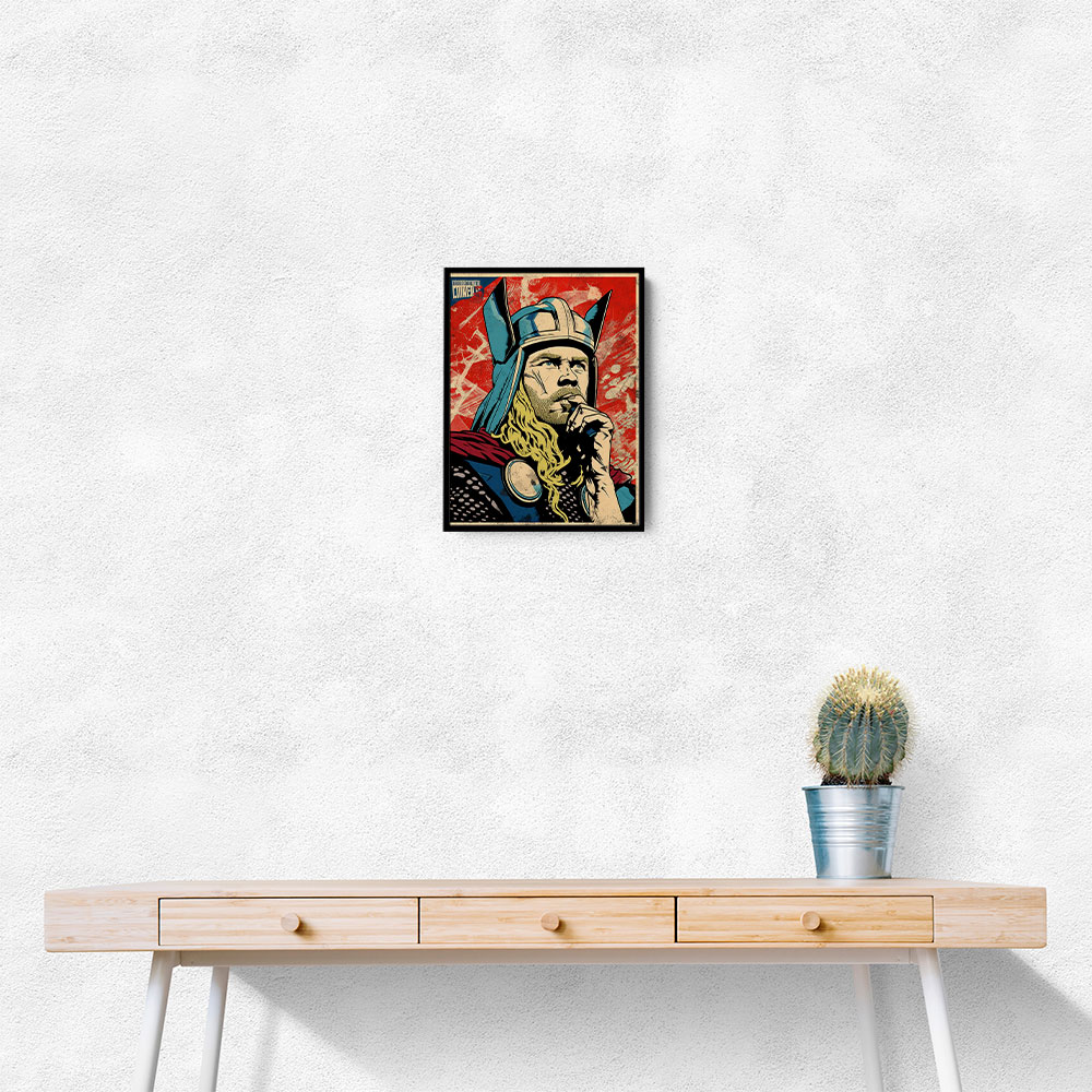 Thor Grunge Pop 1 Wall Art