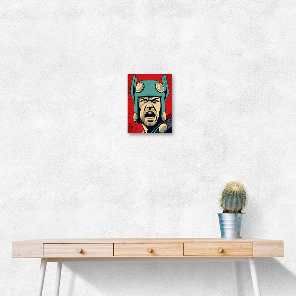 Thor Grunge Pop 2 Wall Art