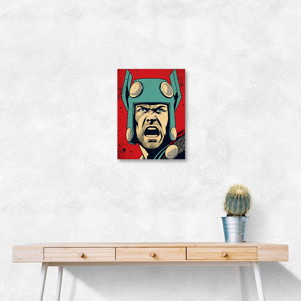 Thor Grunge Pop 2 Wall Art