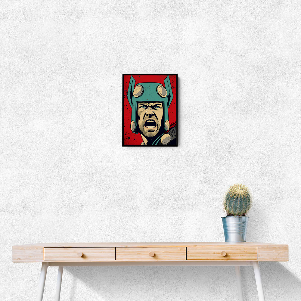 Thor Grunge Pop 2 Wall Art