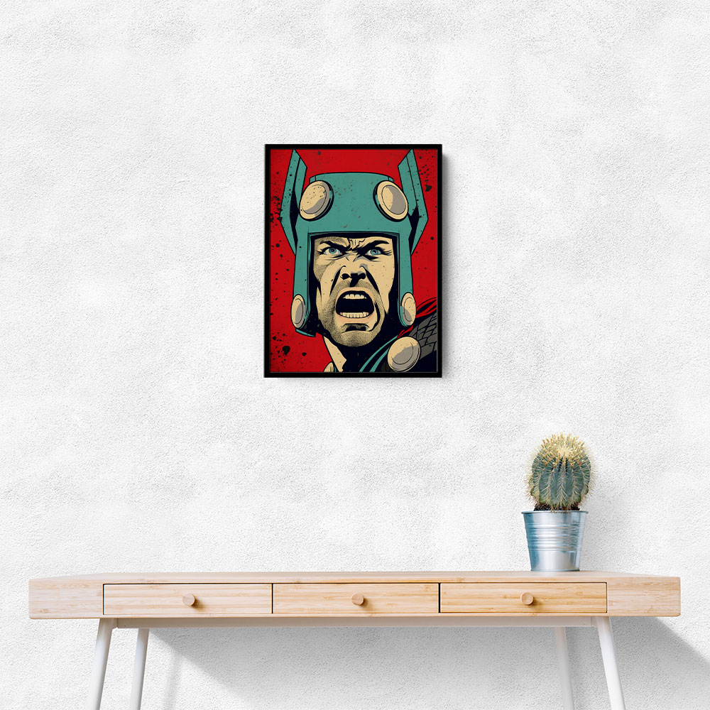 Thor Grunge Pop 2 Wall Art