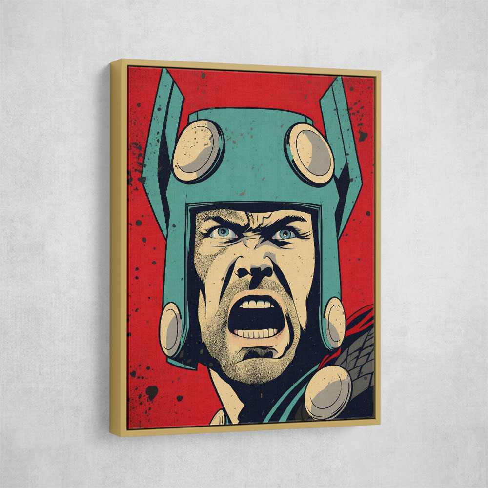 Thor Grunge Pop 2 Wall Art