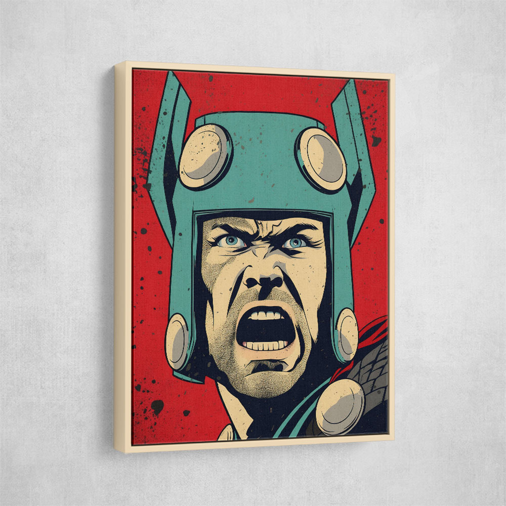 Thor Grunge Pop 2 Wall Art