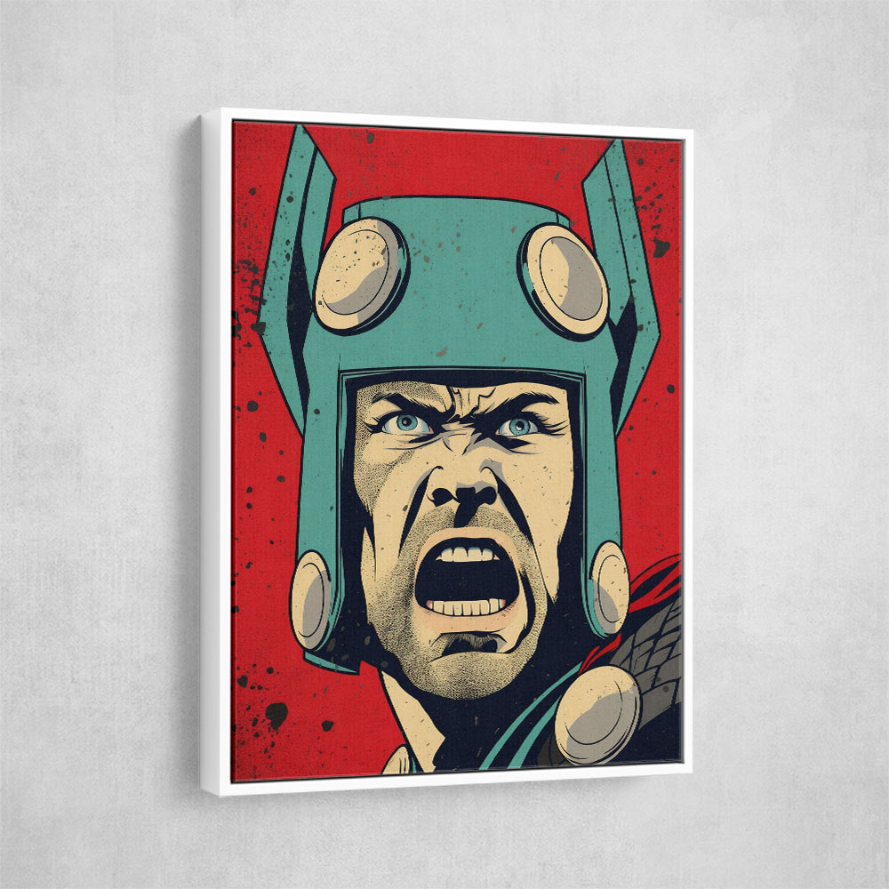 Thor Grunge Pop 2 Wall Art