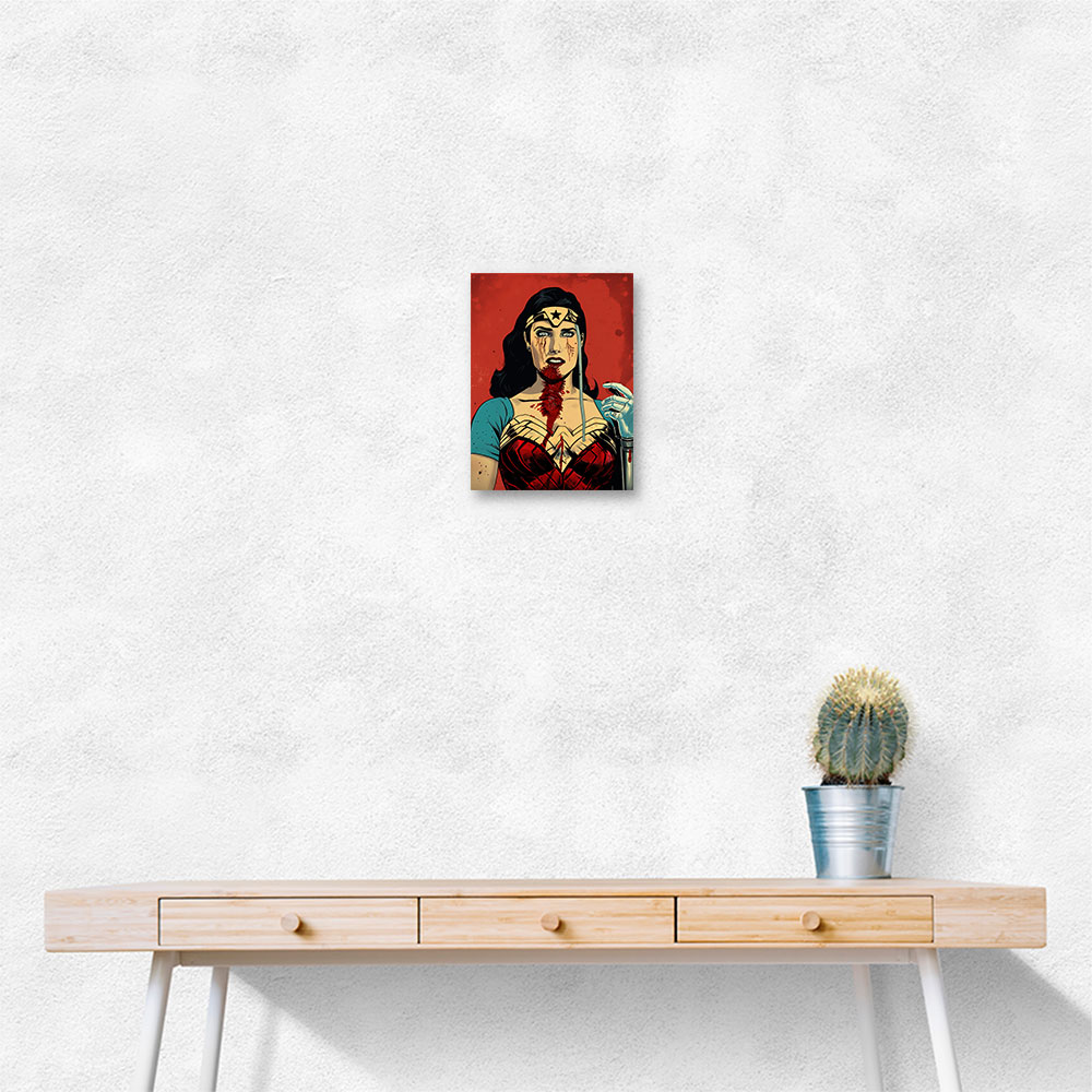 Wonder Women Grunge Pop Wall Art