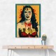 Wonder Women Grunge Pop 1 Wall Art