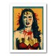 Wonder Women Grunge Pop 1 Wall Art