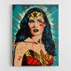 Wonder Women Grunge Pop 2 Wall Art