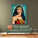 Wonder Women Grunge Pop 2 Wall Art