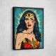 Wonder Women Grunge Pop 2 Wall Art