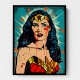 Wonder Women Grunge Pop 2 Wall Art Wonder Women Grunge Pop 2 Wall Art