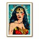 Wonder Women Grunge Pop 2 Wall Art