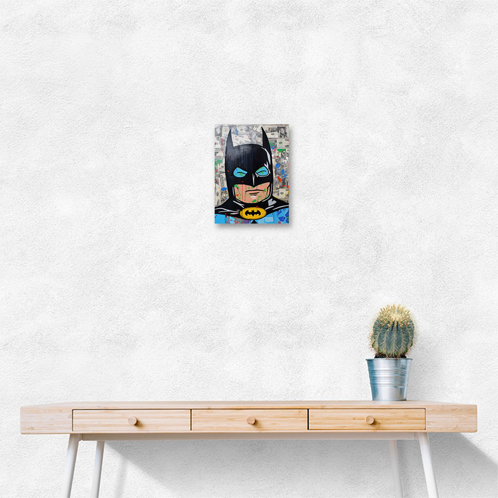 Batman Graffiti Wall Art