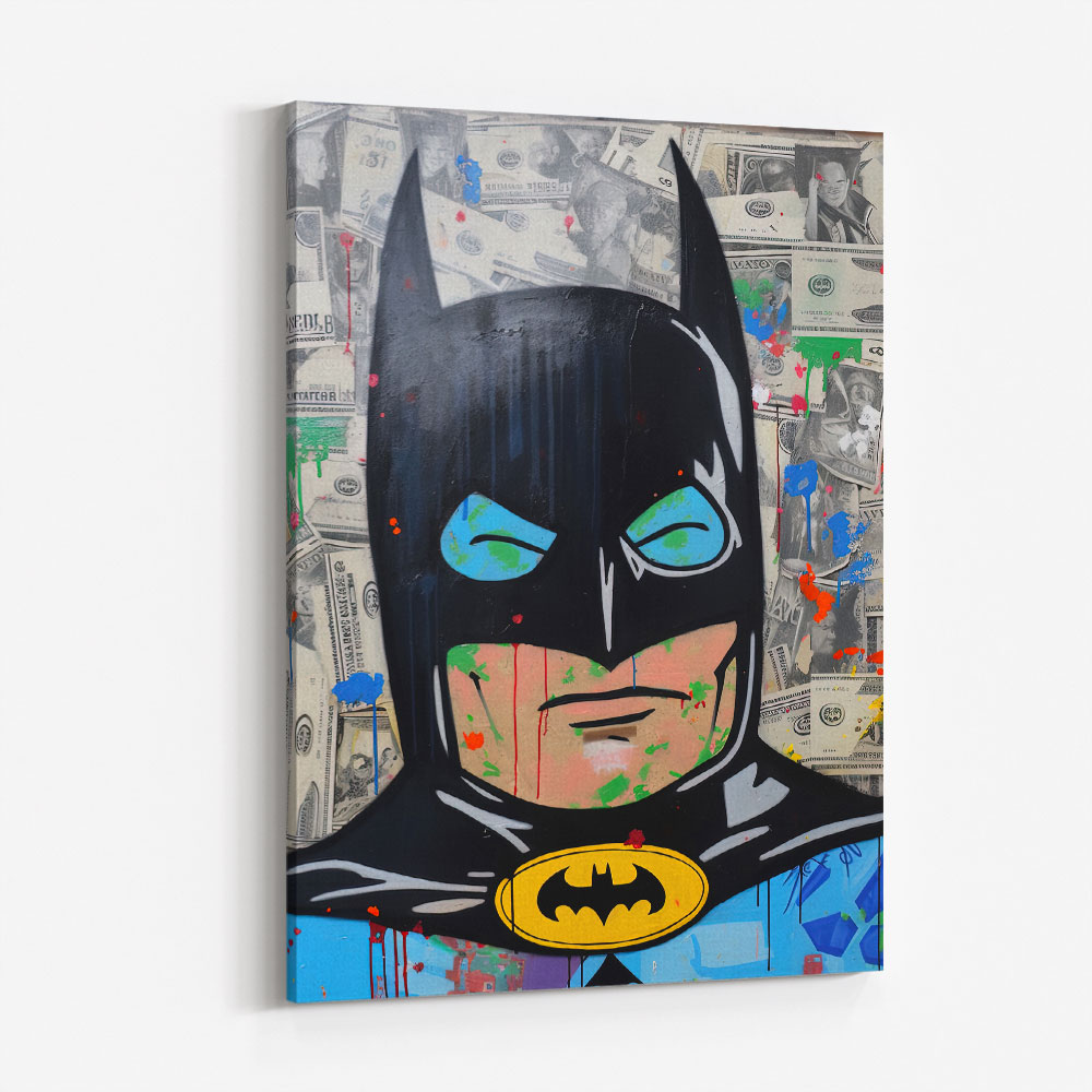 Batman Graffiti Wall Art