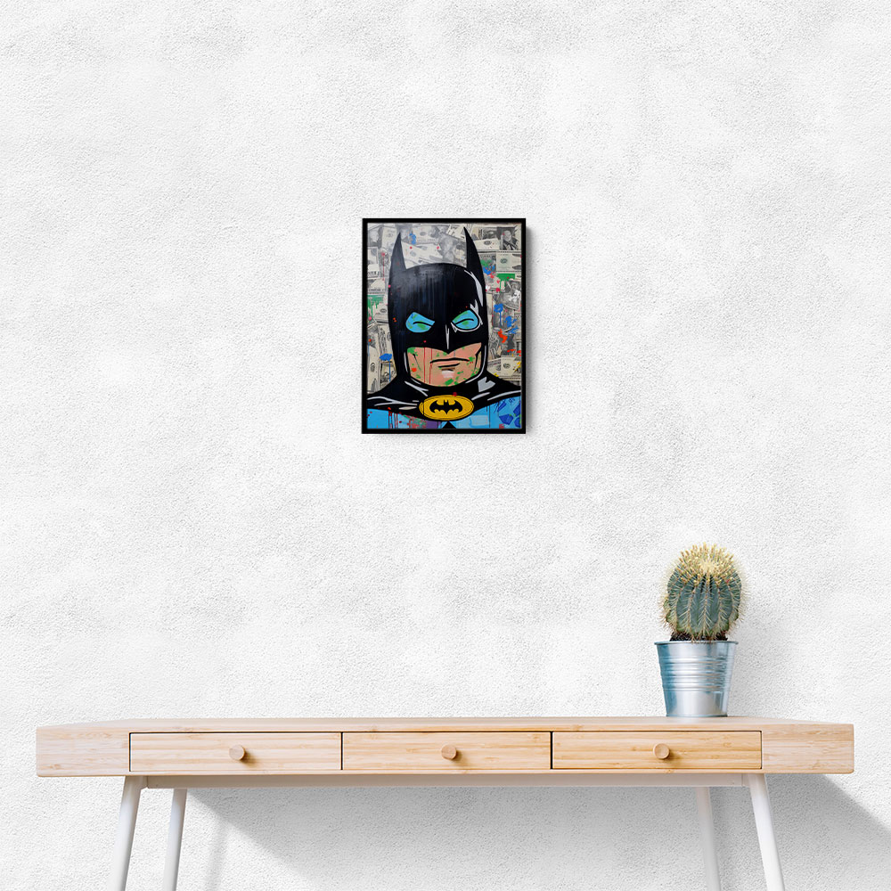 Batman Graffiti Wall Art