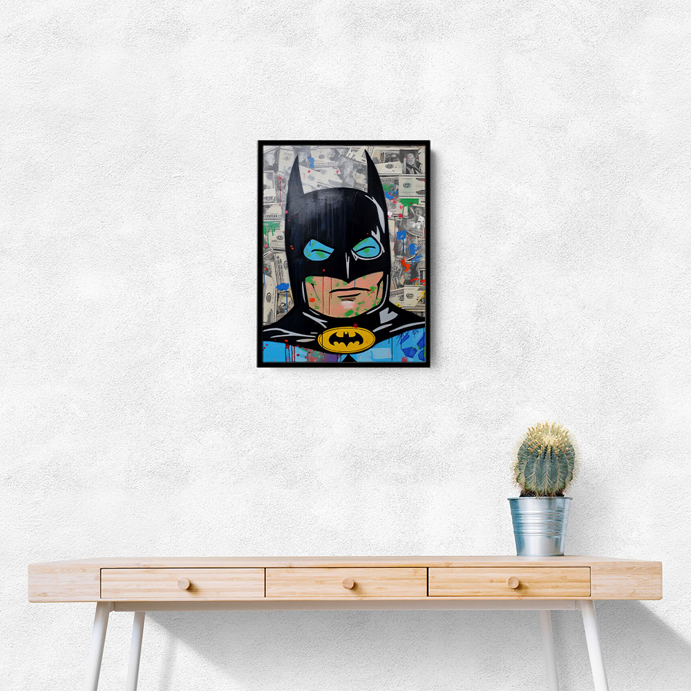 Batman Graffiti Wall Art