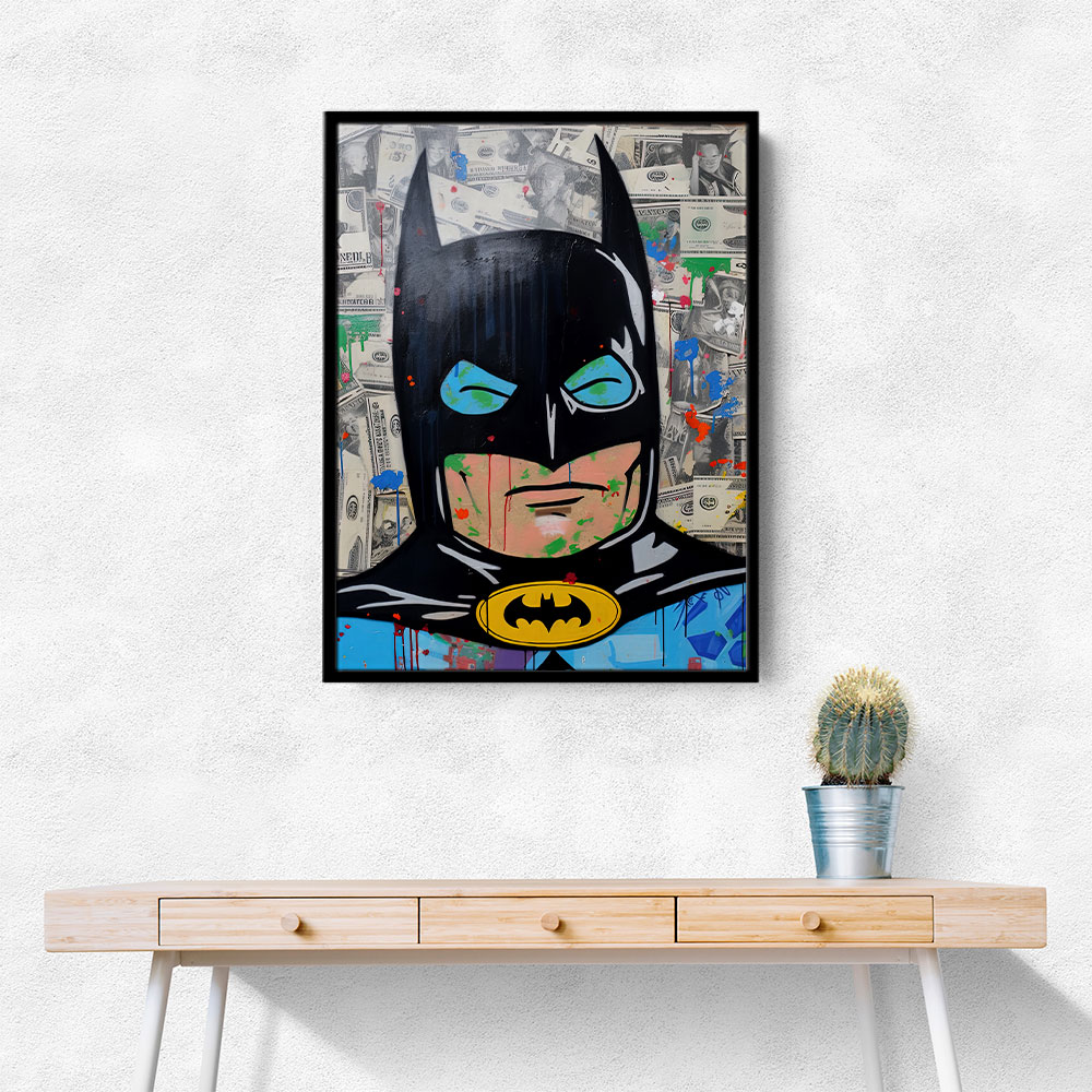 Batman Graffiti Wall Art