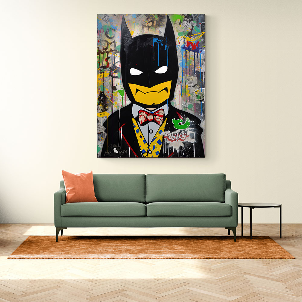 Batman Graffiti 3 Wall Art