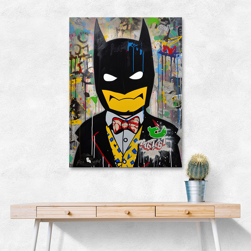 Batman Graffiti 3 Wall Art