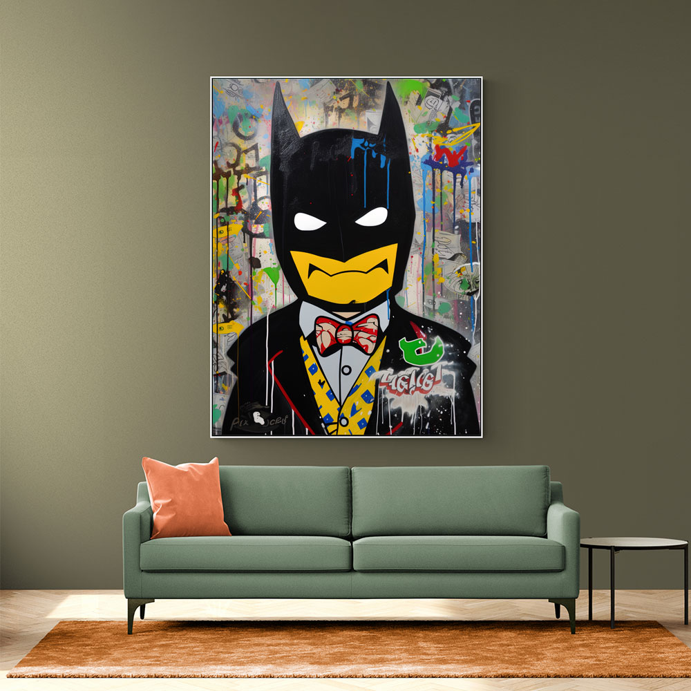 Batman Graffiti 3 Wall Art