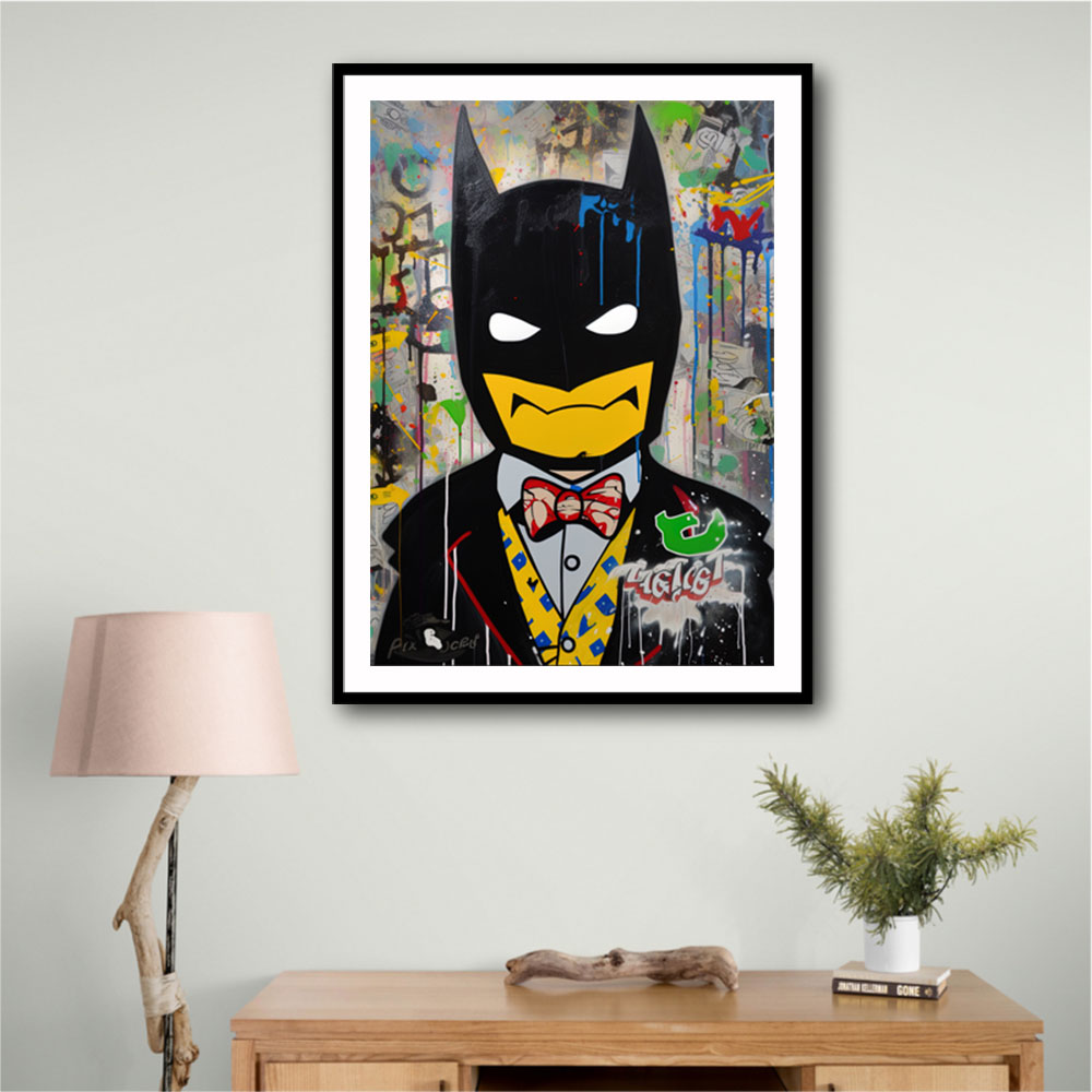 Batman Graffiti 3 Wall Art