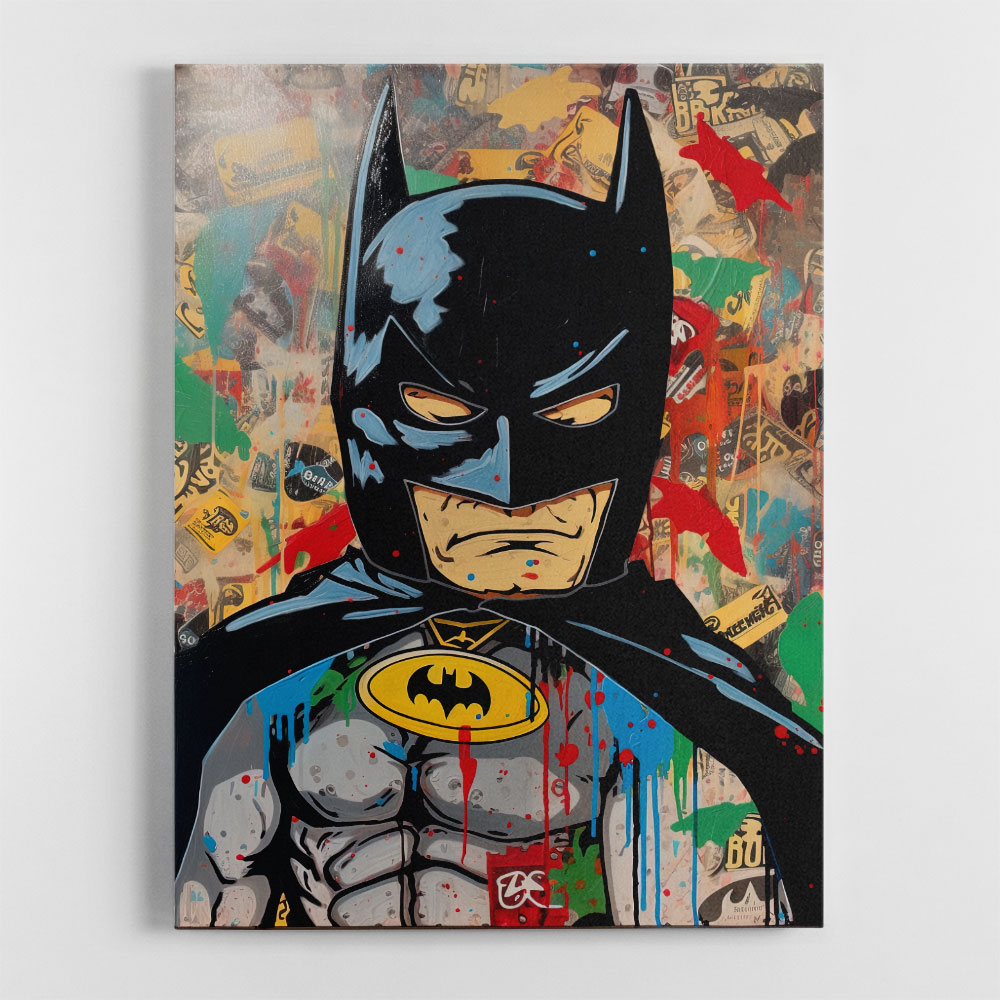 Batman Graffiti 2 Wall Art