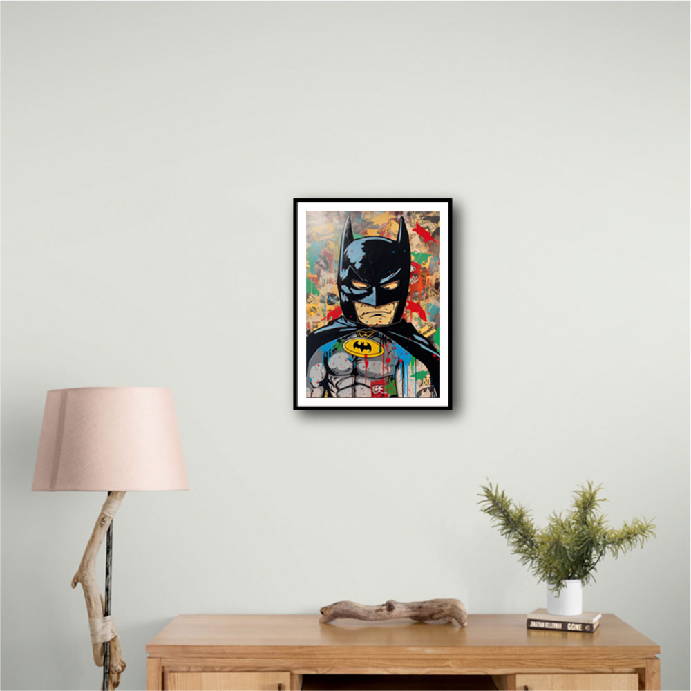 Batman Graffiti 2 Wall Art