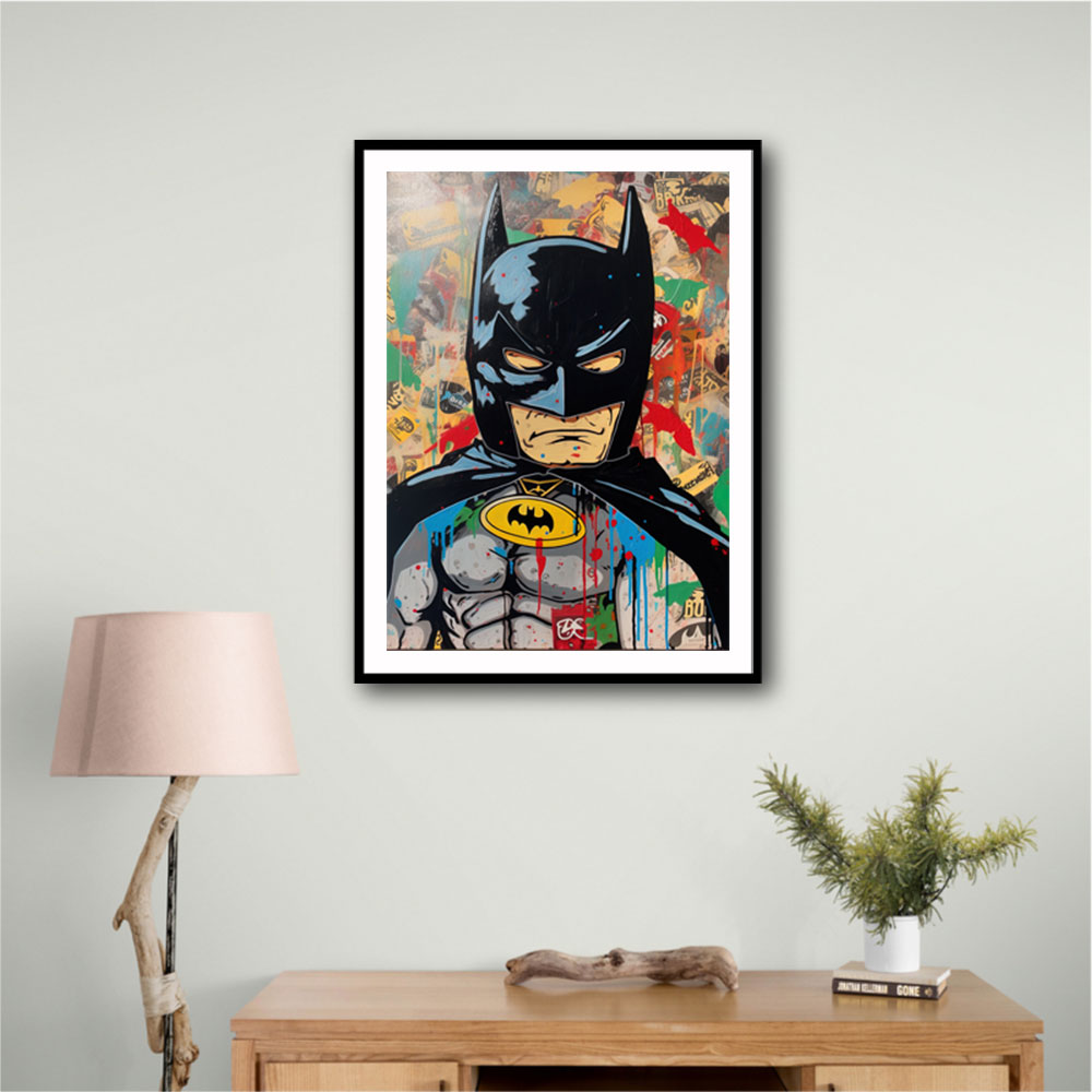 Batman Graffiti 2 Wall Art