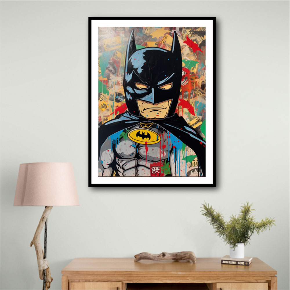 Batman Graffiti 2 Wall Art