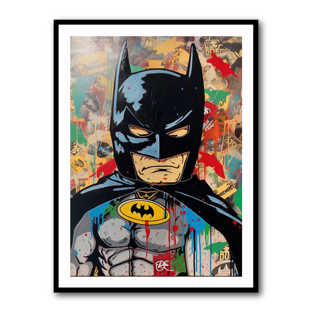 Batman Graffiti 2 Wall Art