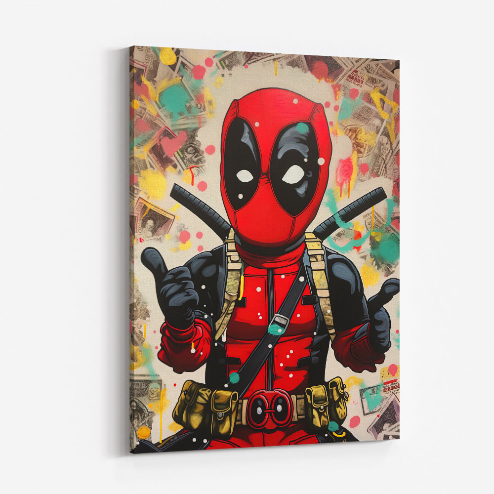 Deadpool Graffiti 1 Wall Art