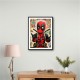 Deadpool Graffiti 1 Wall Art