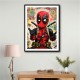 Deadpool Graffiti 1 Wall Art