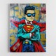 Superman Graffiti Style 2 Wall Art