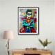 Superman Graffiti Style 2 Wall Art