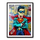 Superman Graffiti Style 2 Wall Art