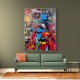 Superman Graffiti Style 4 Wall Art