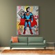 Superman Graffiti Style 6 Wall Art