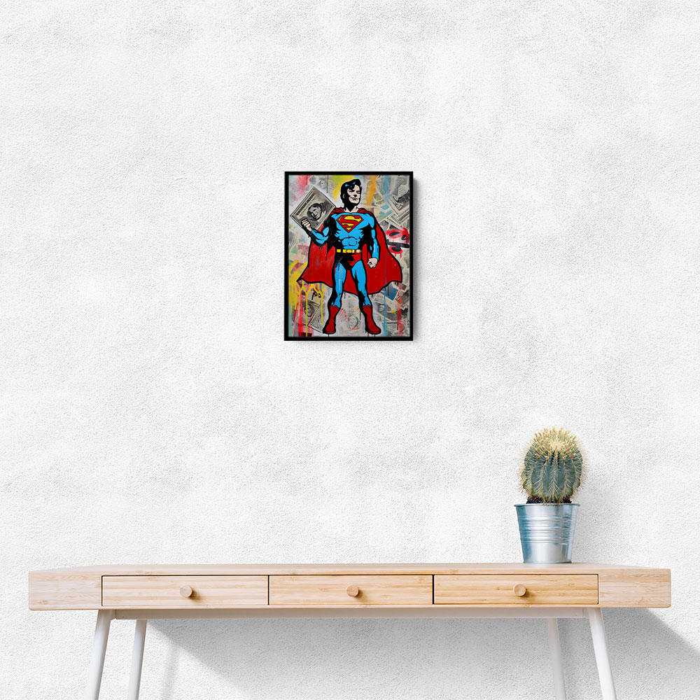 Superman Graffiti Style 6 Wall Art