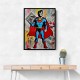 Superman Graffiti Style 6 Wall Art